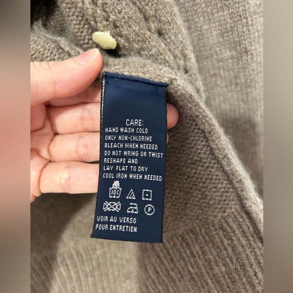 Ralph Lauren wool and cashmere handmade cardigan sweater - Picture 7 of 7